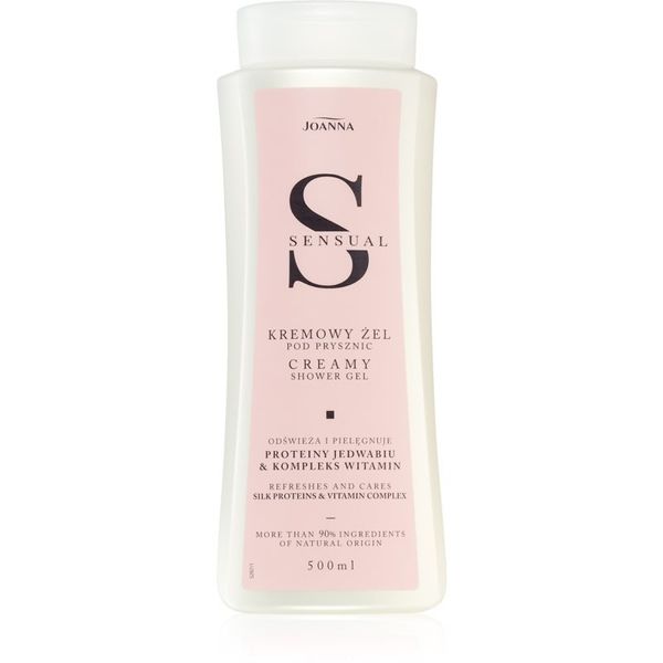 Joanna Joanna Sensual kremasti gel za tuširanje Silk Proteins & Vitamin Complex 500 ml