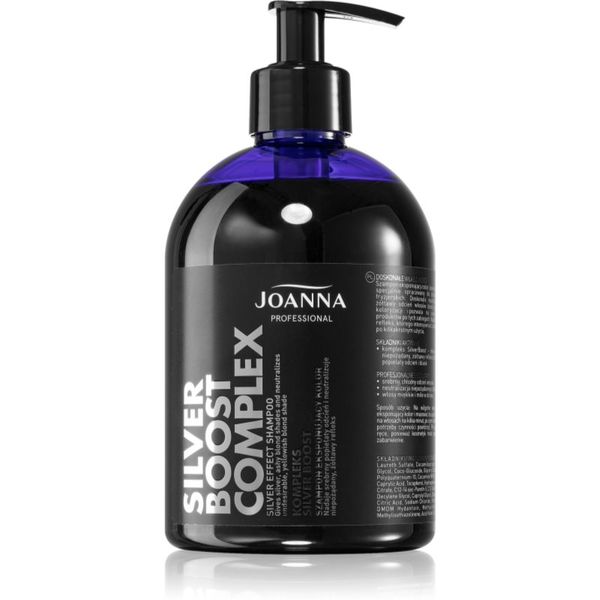 Joanna Joanna Silver Boost Complex ljubičasti šampon neutralizirajući žuti tonovi 500 g