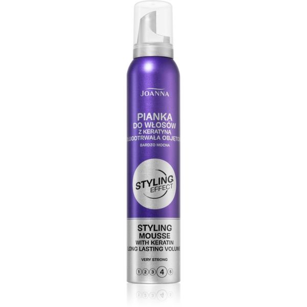Joanna Joanna Styling Effect pjena za kosu s keratinom 150 ml