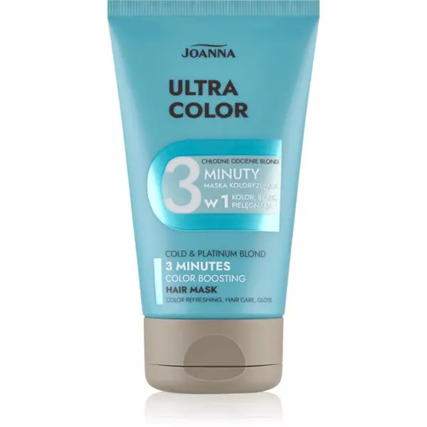 Joanna Joanna Ultra Color Cold Platinum Blond Shades 3 Minutes regenerator za toniranje nijansa Cold Platinum 100 g