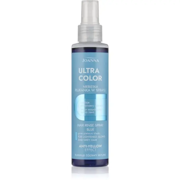 Joanna Joanna Ultra Color Hair Rinse Blue Spray sprej za toniranje nijansa Blue 150 ml