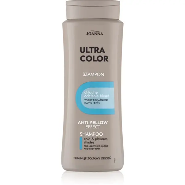 Joanna Joanna Ultra Color hranjivi šampon za čišćenje za plavu kosu 400 ml