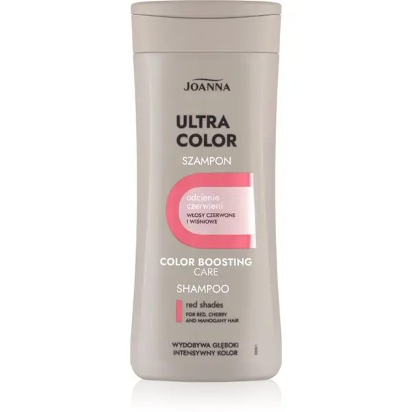 Joanna Joanna Ultra Color šampon za toniranje za crvenu nijansu boje kose 200 ml