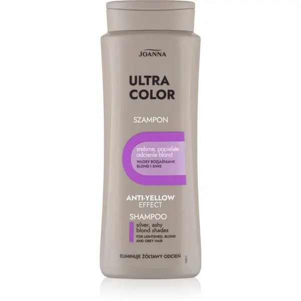 Joanna Joanna Ultra Color svjetlucavi šampon za plavu kosu 400 ml