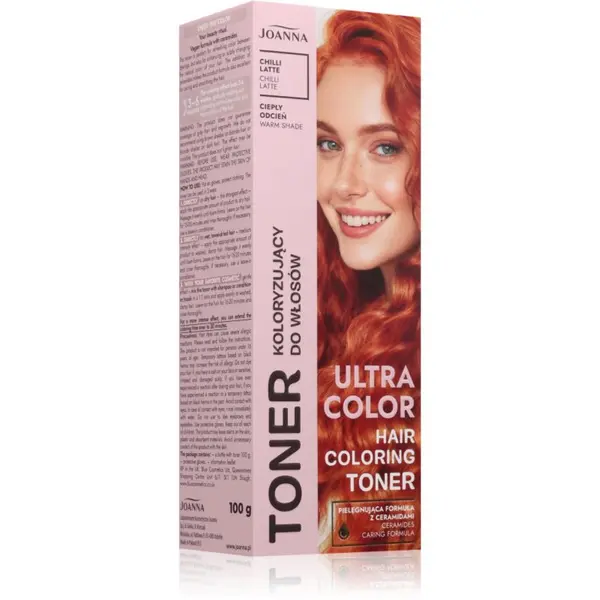 Joanna Joanna Ultra Color toner u boji nijansa Chilli Latte 100 g