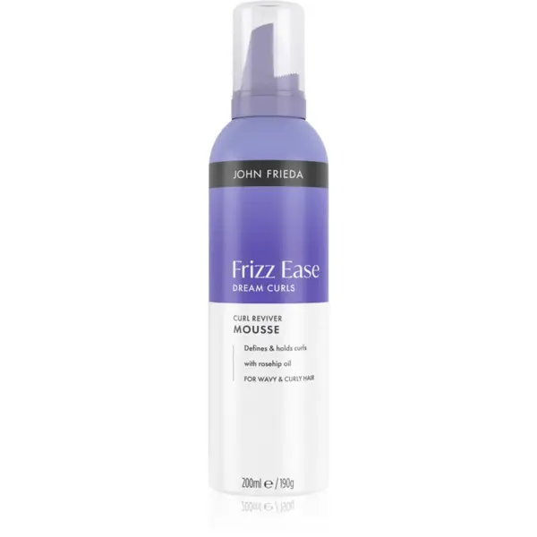 John Frieda John Frieda Frizz Ease Curl Reviver Mousse pjena za oblikovanje kovrča 200 ml
