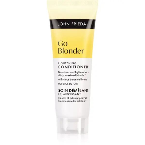 John Frieda John Frieda Go Blonder Lightening Conditioner posvjetljujući regenerator za plavu kosu 75 ml