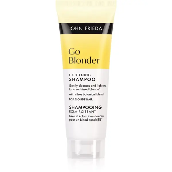 John Frieda John Frieda Go Blonder Lightening Shampoo posvjetljujući šampon za plavu kosu 75 ml
