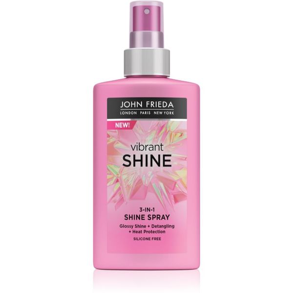 John Frieda John Frieda Vibrant Shine multifunkcionalni sprej za kosu za sjajnu i mekanu kosu 150 ml