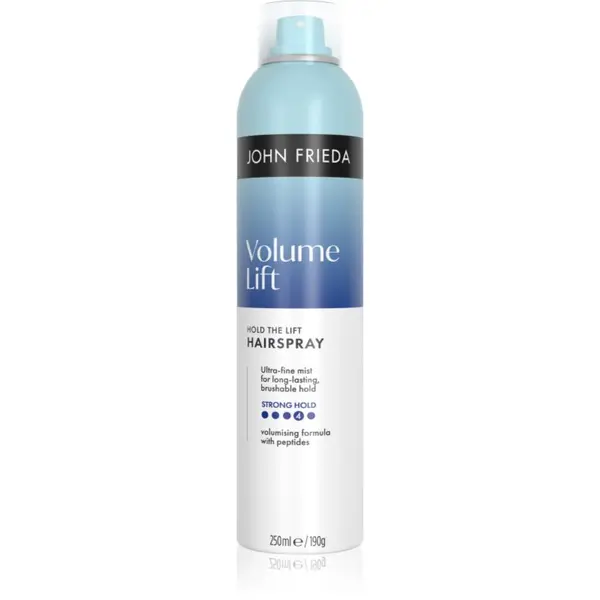 John Frieda John Frieda Volume Lift Hold the Lift Hairspray lak za kosu za učvršćivanje i oblik 250 ml
