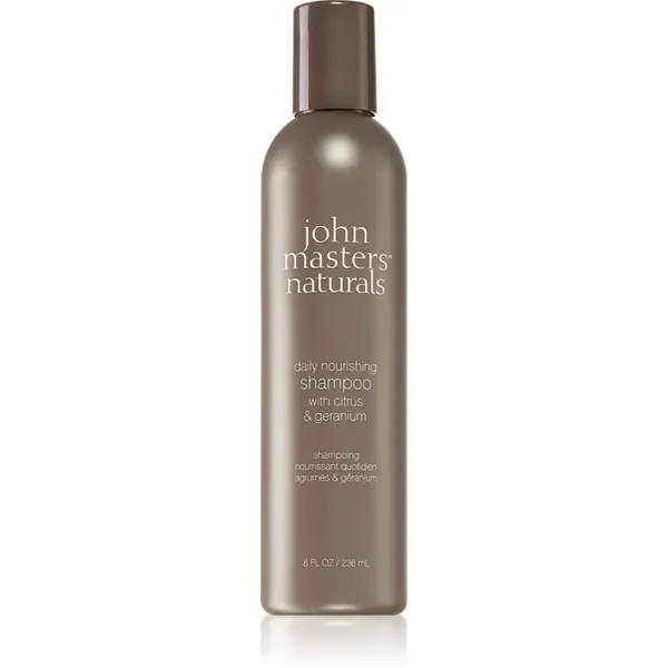John Masters Organics John Masters Organics Citrus & Geranium Daily Nourishing Shampoo hranjivi šampon za svakodnevnu uporabu 236 ml