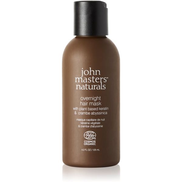 John Masters Organics John Masters Organics Plant Based Keratin & Crambe Abyssinica noćna maska za regeneraciju za kosu 125 ml