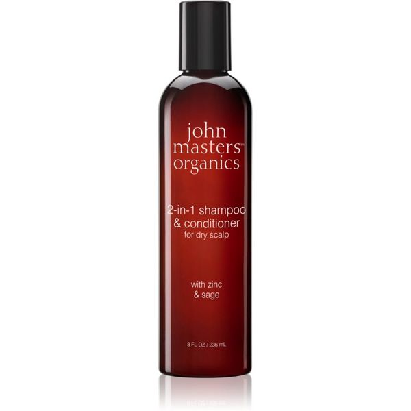 John Masters Organics John Masters Organics Scalp 2 in 1 Shampoo with Zinc & Sage šampon i regenerator 2 u 1