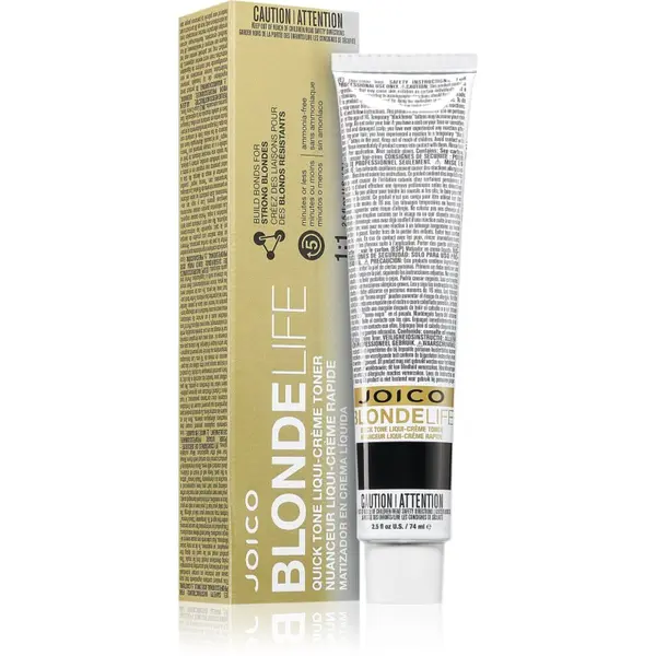 Joico Joico Blonde Life Quick Tone Liqui boja za brzo bojenje kose za plavu kosu nijansa Clear 74 ml