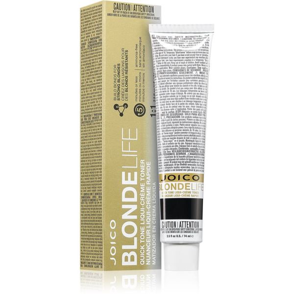 Joico Joico Blonde Life Quick Tone Liqui boja za brzo bojenje kose za plavu kosu nijansa Sand 74 ml