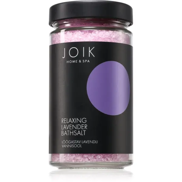 JOIK JOIK Home & Spa Lavender relaksirajuća sol za kupku 450 g