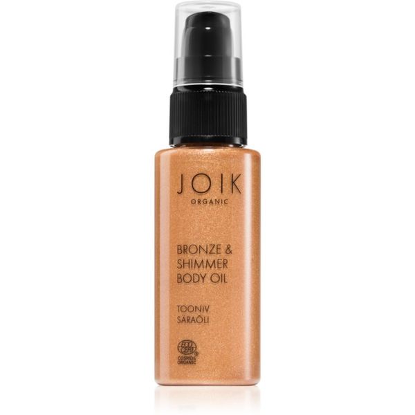 JOIK JOIK Organic Bronze & Shimmer svjetlucavo ulje s brončanim efektom 50 ml