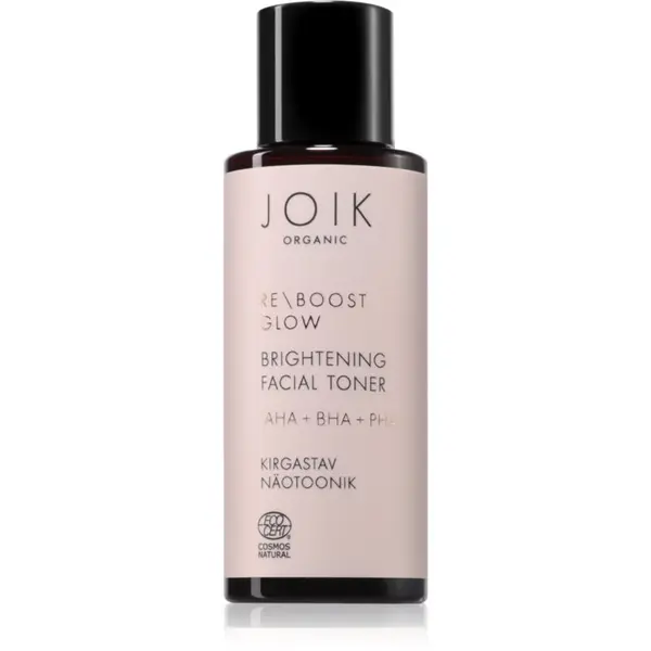 JOIK JOIK Organic Re-Boost Glow hidratantni toner s eksfolijacijskim učinkom 100 ml