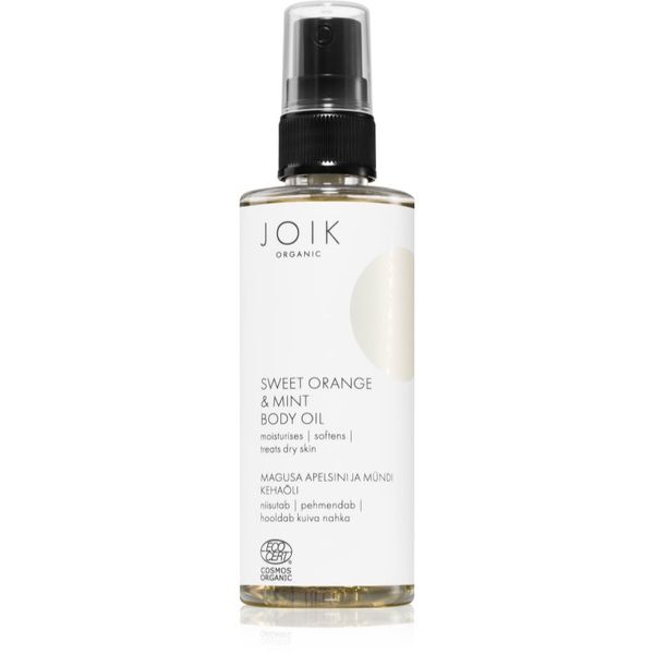 JOIK Organic JOIK Organic Sweet Orange & Mint ulje za tijelo 100 ml