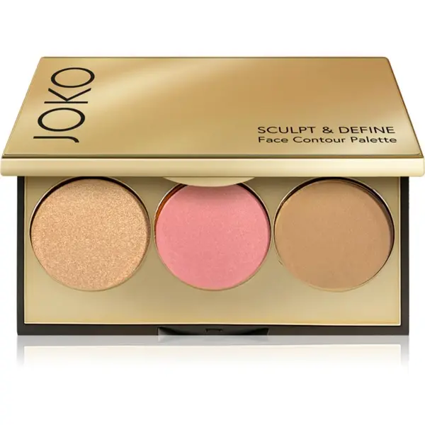 JOKO JOKO Sculpt & Define paleta za konturiranje nijansa 02 Mocha Haze 8 g