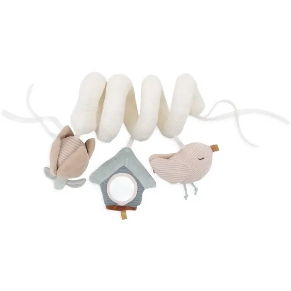 JOLLEIN JOLLEIN Lovely Birds Pram Chain viseća igračka kontrastnih boja 0m+ 1 kom