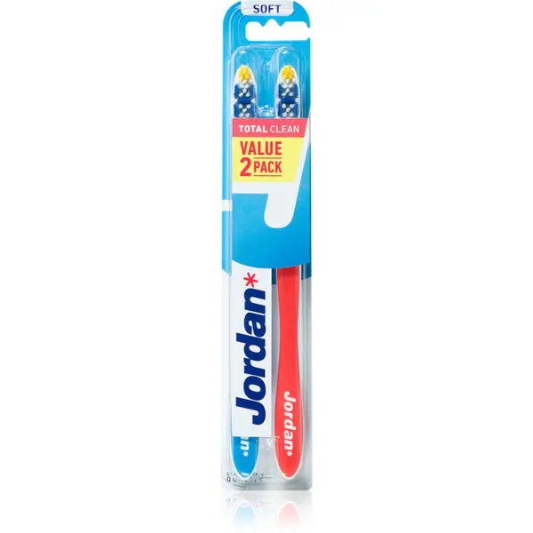 Jordan Jordan Total Clean Soft 2 pack četkica za zube 2 kom
