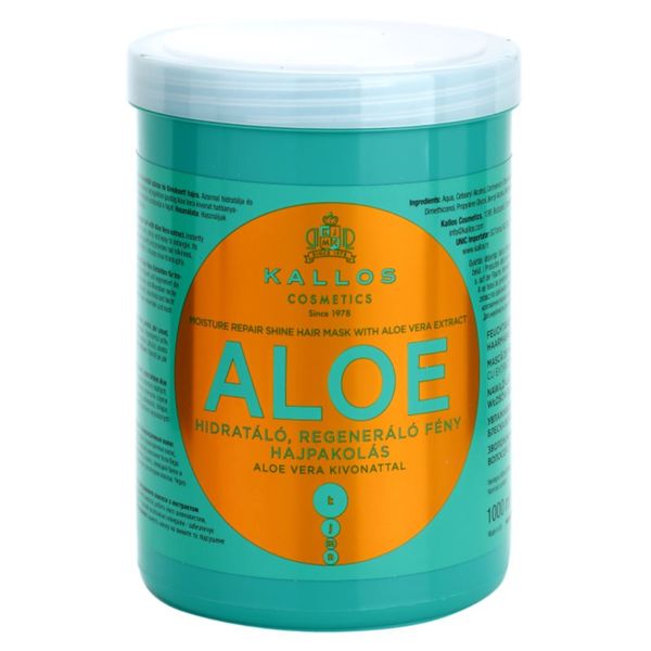 Kallos Kallos Aloe hidratantna maska s aloe verom 1000 ml