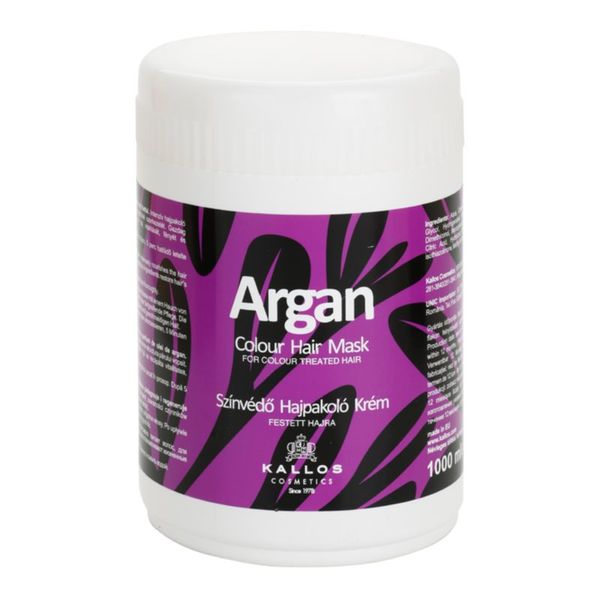 Kallos Kallos Argan maska za obojenu kosu 1000 ml