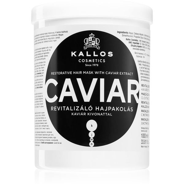 Kallos Kallos Caviar obnavljajuća maska s kavijarom 1000 ml