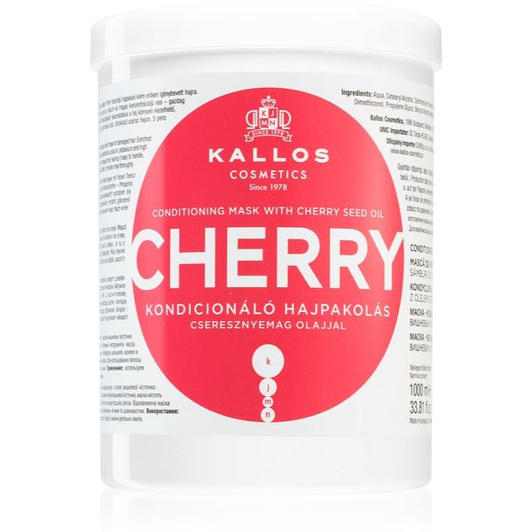 Kallos Kallos Cherry hidratantna maska za oštećenu kosu 1000 ml