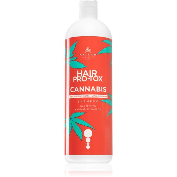 Kallos Kallos Hair Pro-Tox Cannabis regenerirajući šampon s uljem kanabisa 1000 ml
