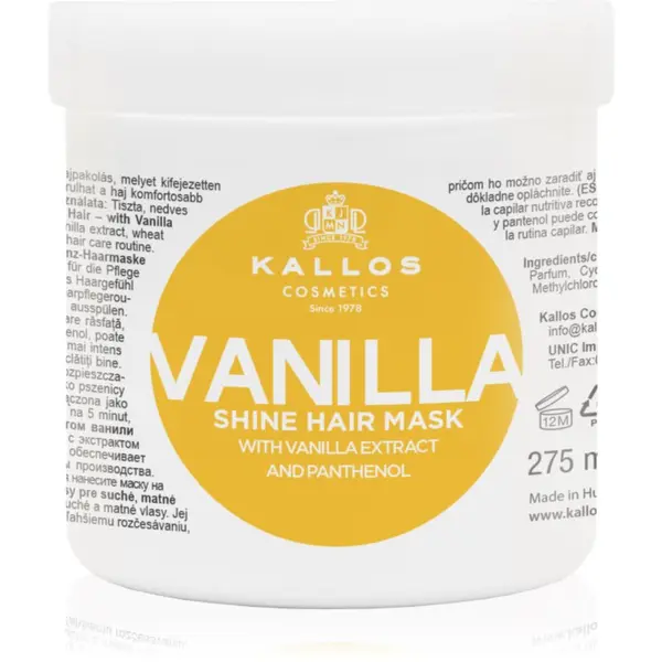 Kallos Kallos Kallos Classic maska za suhu kosu 275 ml