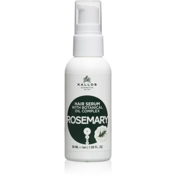 Kallos Kallos KJMN Professional Rosemary regenerirajuće i zaštitno ulje za oštećenu kosu i ispucale vrhove 50 ml