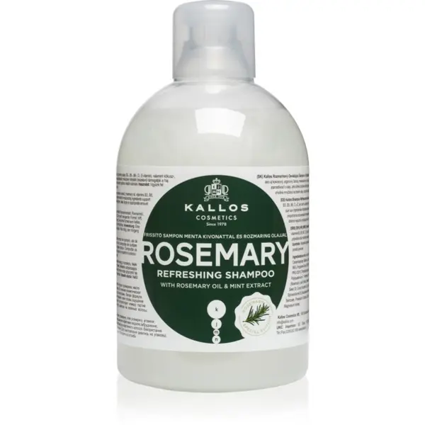 Kallos Kallos KJMN Professional Rosemary šampon za čišćenje 1000 ml