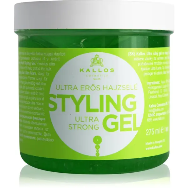 Kallos Kallos KJMN Ultra Strong Styling Gel ekstra jaki gel za kosu 275 ml