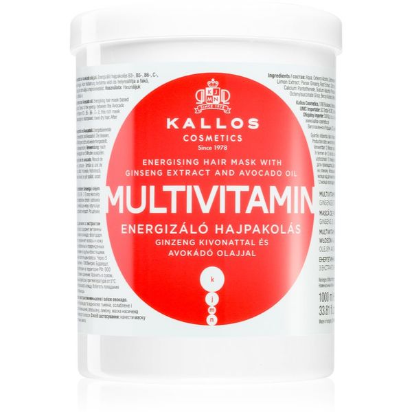 Kallos Kallos Multivitamin energetska maska za kosu 1000 ml