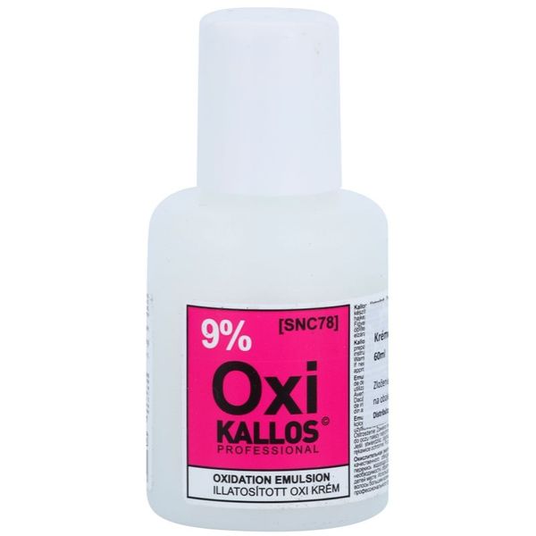 Kallos Kallos Oxi kremasti peroksid 9% za profesionalnu uporabu 60 ml