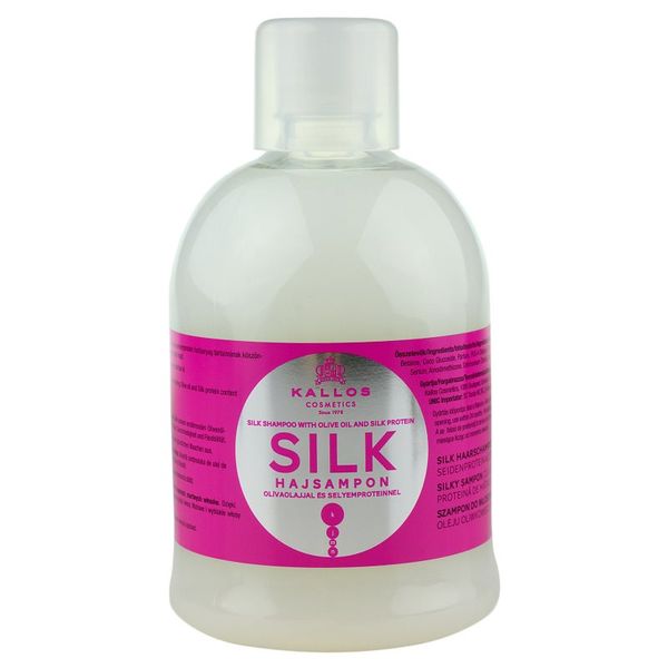 Kallos Kallos Silk svilenkasto nježni šampon za suhu i osjetljivu kosu 1000 ml