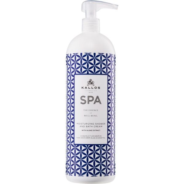 Kallos Kallos Spa kremasti gel za tuširanje i kupku s hidratantnim učinkom 1000 ml