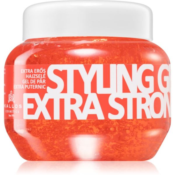 Kallos Kallos Styling Gel Extra Strong Hold gel za kosu s dodatno pojačanim učvršćivanjem 275 ml