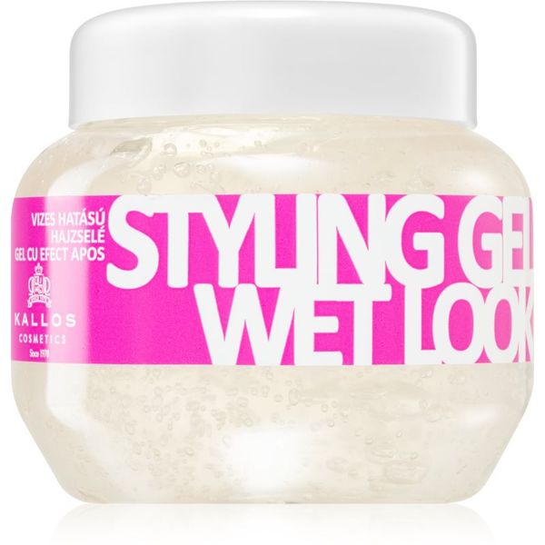Kallos Kallos Styling Gel Wet Look gel za mokri izgled kose ultra jako učvršćivanje 275 ml
