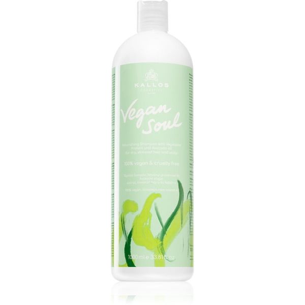 Kallos Kallos Vegan Soul Nourishing hranjivi šampon za suhu, iscrpljenu kosu 1000 ml