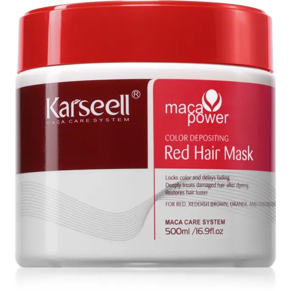 Karseell Karseell Color Depositing Red Hair Mask maska za naglašavanje boje kose 500 ml