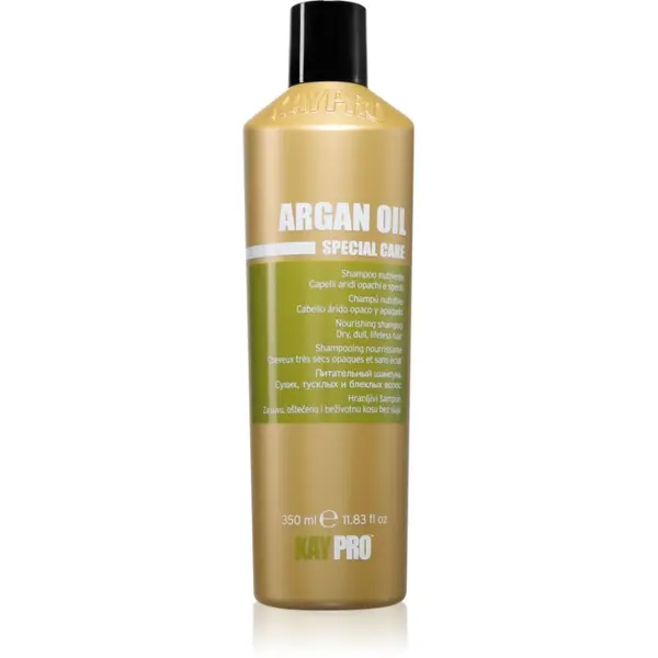Kaypro Kaypro Argan Oil Nourishing Shampoo šampon za suhu kosu bez sjaja s arganovim uljem 350 ml