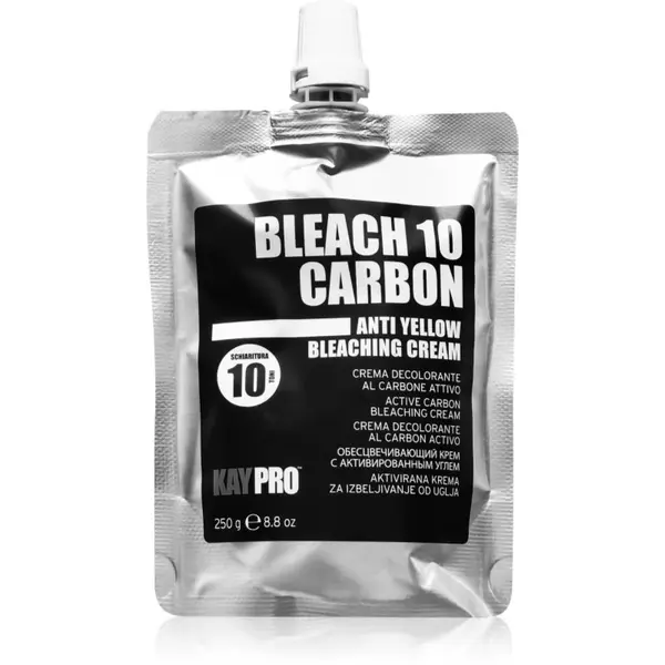 Kaypro Kaypro Bleach 10 Carbon Anti Yellow Bleaching Cream posvjetljujuća krema za kosu 250 g