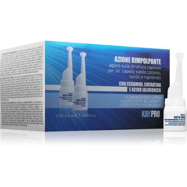Kaypro Kaypro Botu-Cure hidratantni regenerator za oštećenu i lomljivu kosu za profesionalnu uporabu 12x12 ml