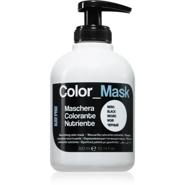 Kaypro Kaypro Color Mask Nourishing Color Mask Bonding maska za kosu nijansa Black 300 ml