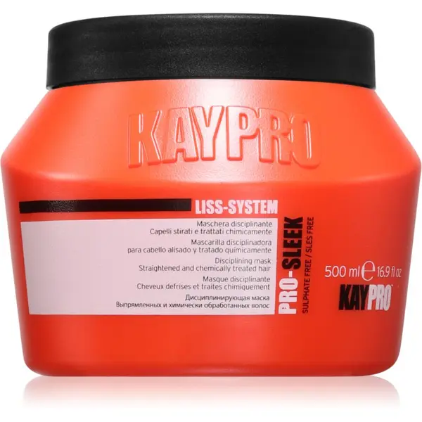 Kaypro Kaypro Liss-System Disciplining Mask maska za neposlušnu i anti-frizz kosu 500 ml