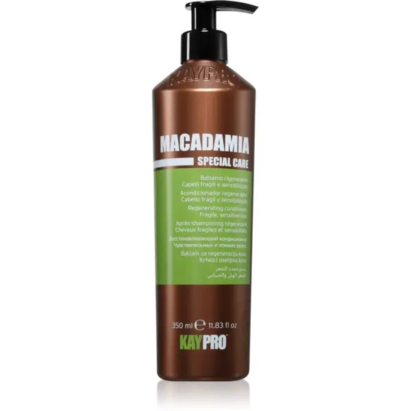 Kaypro Kaypro Macadamia Regenerating Conditioner regenerator za lomljivu i iscrpljenu kosu 350 ml
