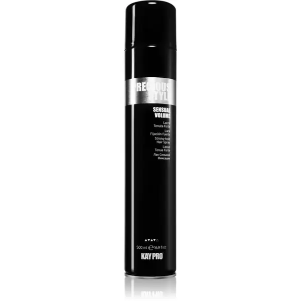 Kaypro Kaypro Precious Style Sensual Volume lak za kosu 500 ml